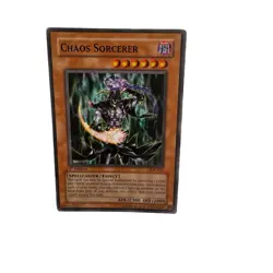 Yugioh CCG Collectable 1996 Konami 1st Edition Chaos Sorcerer - Image 5