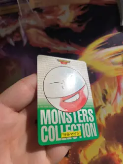 Pokemon Karte Card Monsters Collection Carddass 1996 japanese NM Electrode Green - Image 2