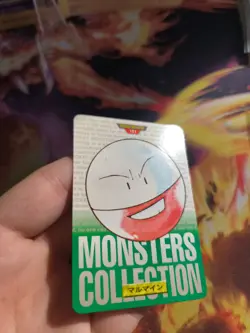 Pokemon Karte Card Monsters Collection Carddass 1996 japanese NM Electrode Green - Image 3