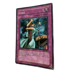 Yugioh CCG Collectable 1996 Konami Trap Card Gust - Image 3