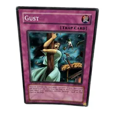 Yugioh CCG Collectable 1996 Konami Trap Card Gust - Image 5