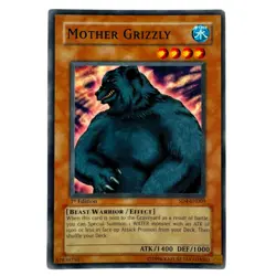 Yugioh CCG Collectable 1996 Konami Mother Grizzly 1st Edition Card - Image 1
