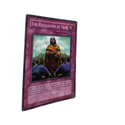 Yugioh CCG Collectable 1996 Konami The Regulation Of Tribe Card 1996 - Image 2