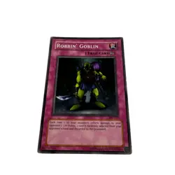 Yugioh CCG Collectable 1996 Konami Robbin Goblin Card - Image 4