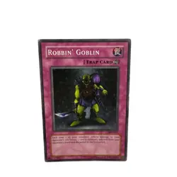 Yugioh CCG Collectable 1996 Konami Robbin Goblin Card - Image 5