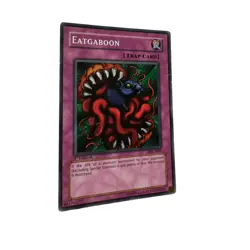 Yugioh CCG Collectable 1996 Konami Trap Card Eatgaboon - Image 2