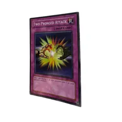 Yugioh CCG Collectable 1996 Konami Two Pronged Attack Card 1996 Yugioh - Image 3