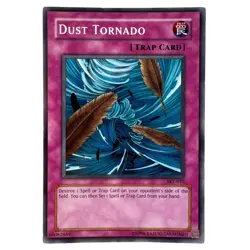 Yugioh CCG Collectable 1996 Konami Dust Tornado Trap Card 1996 - Image 1