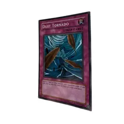 Yugioh CCG Collectable 1996 Konami Dust Tornado Trap Card 1996 - Image 3