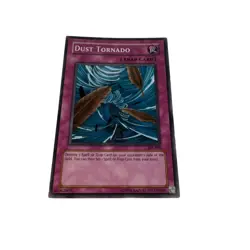Yugioh CCG Collectable 1996 Konami Dust Tornado Trap Card 1996 - Image 4