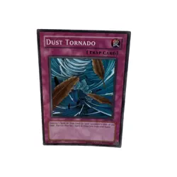 Yugioh CCG Collectable 1996 Konami Dust Tornado Trap Card 1996 - Image 5