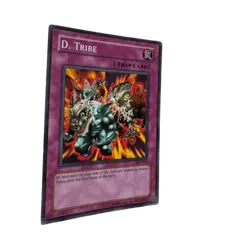 Yugioh CCG Collectable 1996 Konami D Tribe Card 1996 - Image 2