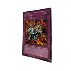 Yugioh CCG Collectable 1996 Konami D Tribe Card 1996 - Image 3