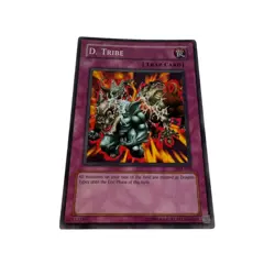 Yugioh CCG Collectable 1996 Konami D Tribe Card 1996 - Image 4