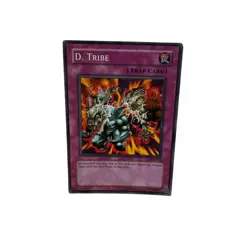 Yugioh CCG Collectable 1996 Konami D Tribe Card 1996 - Image 5