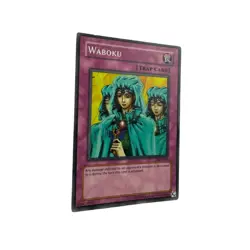 Yugioh CCG Collectable 1996 Konami Waboku Card - Image 3