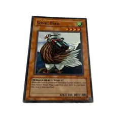 Yugioh CCG Collectable 1996 Konami Sonic Bird Card - Image 4