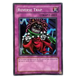 Yugioh CCG Collectable 1996 Konami Reverse Trap SDY Trap Card 1996 - Image 1