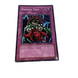 Yugioh CCG Collectable 1996 Konami Reverse Trap SDY Trap Card 1996 - Image 4
