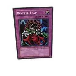 Yugioh CCG Collectable 1996 Konami Reverse Trap SDY Trap Card 1996 - Image 5