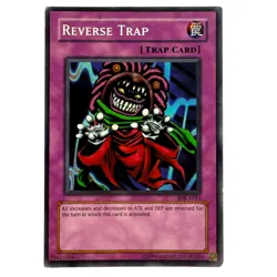 Yugioh CCG Collectable 1996 Konami Reverse Trap Card - Image 1