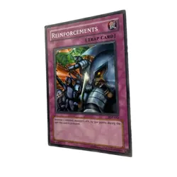 Yugioh CCG Collectable 1996 Konami Reinforcements Card - Image 3