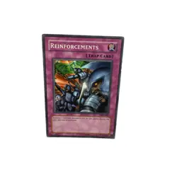 Yugioh CCG Collectable 1996 Konami Reinforcements Card - Image 5