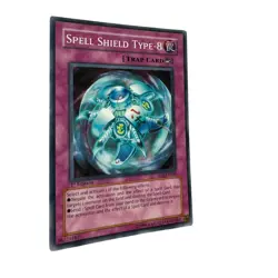Yugioh CCG Collectable 1996 Konami Trap Card Spell Shield Type 8 - Image 2