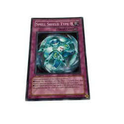 Yugioh CCG Collectable 1996 Konami Trap Card Spell Shield Type 8 - Image 4