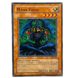 Yugioh CCG Collectable 1996 Konami Maha Vailo Card - Image 1