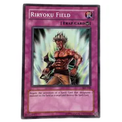 Yugioh CCG Collectable 1996 Konami Riryoku Field Card - Image 1