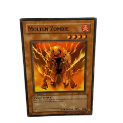 Yugioh CCG Collectable 1996 Konami Molten Zombie Card 1st Edition - Image 5
