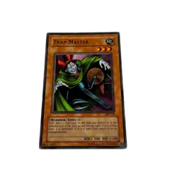Yugioh CCG Collectable 1996 Konami Trap Master Card - Image 4