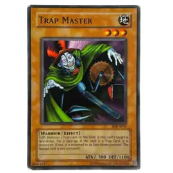 Yugioh CCG Collectable 1996 Konami Trap Master Card - Image 1