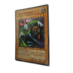 Yugioh CCG Collectable 1996 Konami Trap Master Card - Image 3