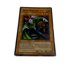 Yugioh CCG Collectable 1996 Konami Trap Master Card - Image 4