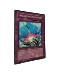 Yugioh CCG Collectable 1996 Konami Trap Card Compulsory Evacuation Device - Image 2