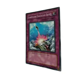 Yugioh CCG Collectable 1996 Konami Trap Card Compulsory Evacuation Device - Image 3