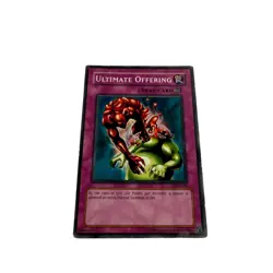 Yugioh CCG Collectable 1996 Konami Ultimate Offering Card - Image 4