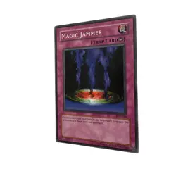 Yugioh CCG Collectable 1996 Konami Magic Jammer Trap Card - Image 3