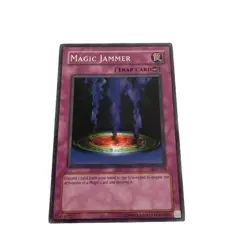 Yugioh CCG Collectable 1996 Konami Magic Jammer Trap Card - Image 4