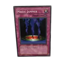 Yugioh CCG Collectable 1996 Konami Magic Jammer Trap Card - Image 5