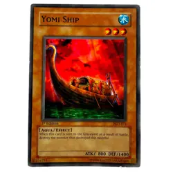 Yugioh CCG Collectable 1996 Konami Yomi Ship 1st Edition Card - Image 1