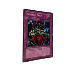Yugioh CCG Collectable 1996 Konami Reverse Trap 1996 Trap Card - Image 2