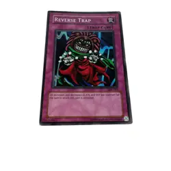 Yugioh CCG Collectable 1996 Konami Reverse Trap 1996 Trap Card - Image 4