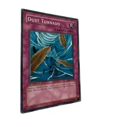 Yugioh CCG Collectable 1996 Konami Trap Card Dust Tornado - Image 2