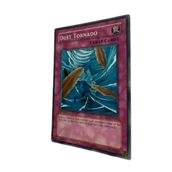 Yugioh CCG Collectable 1996 Konami Trap Card Dust Tornado - Image 3