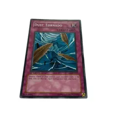 Yugioh CCG Collectable 1996 Konami Trap Card Dust Tornado - Image 4