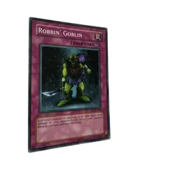 Yugioh CCG Collectable 1996 Konami Trap Card Robbin Goblin - Image 2