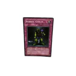 Yugioh CCG Collectable 1996 Konami Trap Card Robbin Goblin - Image 5